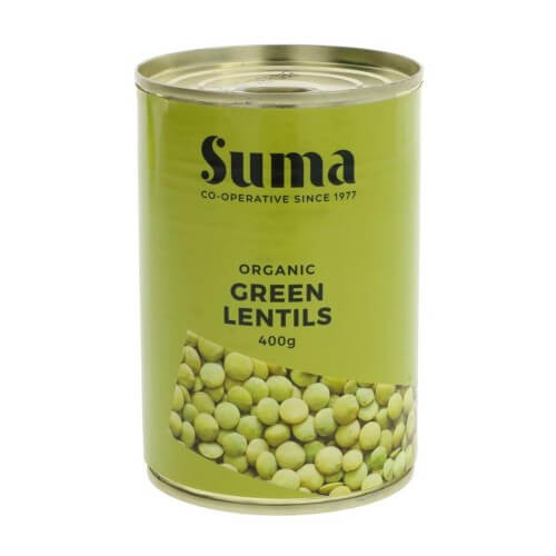 Suma Green Lentils Organic 400g