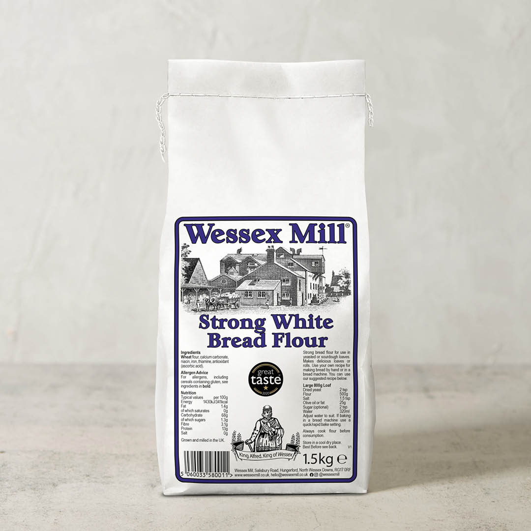 Wessex Mill Strong White Bread Flour 1.5kg bag