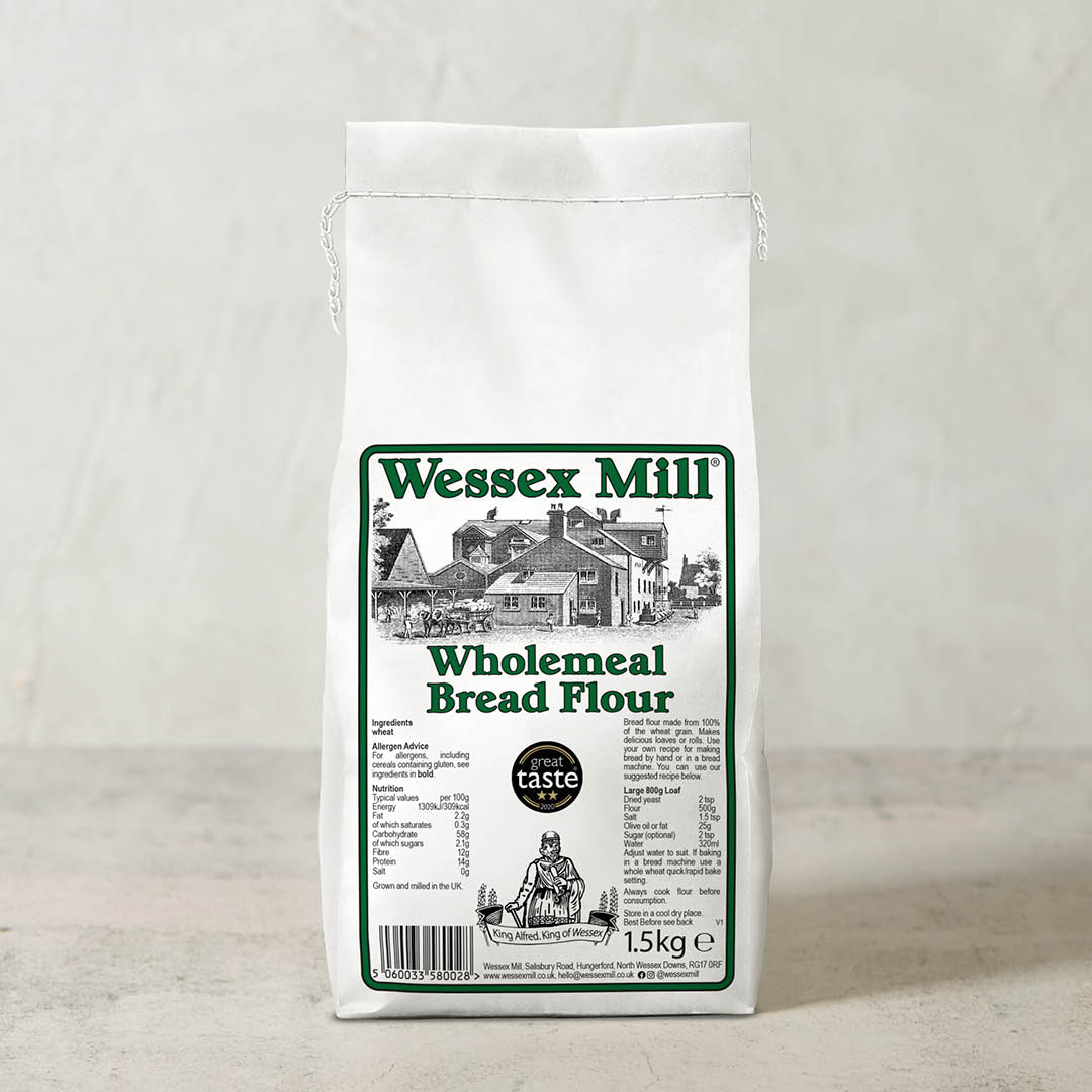 Wessex Mill Wholemeal Bread Flour 1.5kg bag
